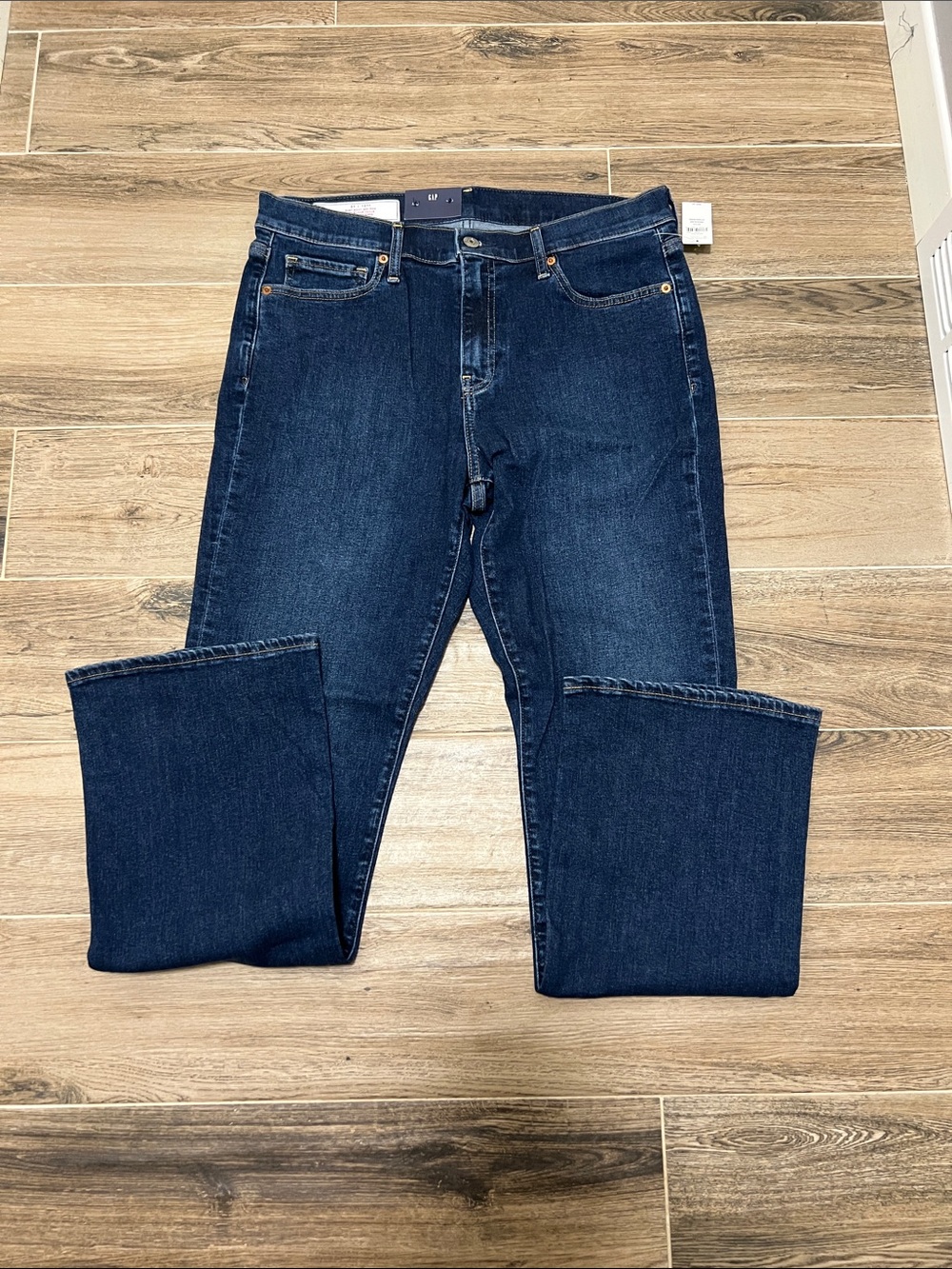 GAP Women's Dark Blue Boot-Cut Jeans